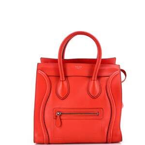 Celine Luggage Bag Grainy Leather Mini #224138C11B